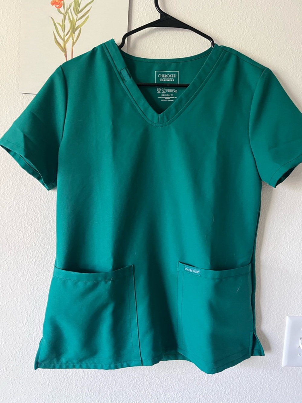 Cherokee Workwear Originals Ultra 2-pocket Scrub Top